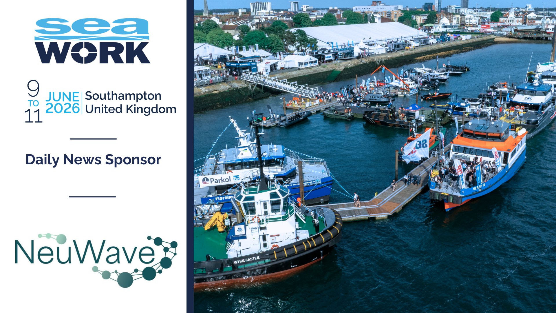 Seawork - Salon de la marine commerciale et des bateaux de travail
